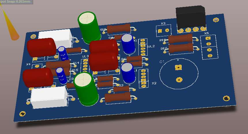 3d модель Плати з Altium Designer